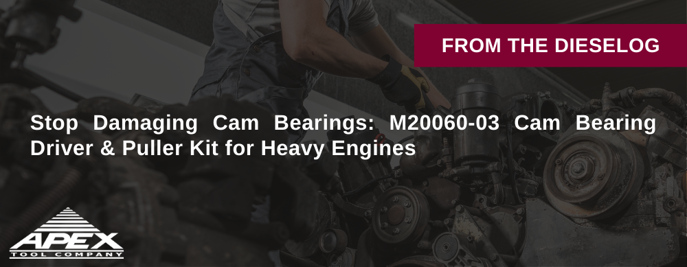 Stop Damaging Cam Bearings: M20060-03 Cam Bearing Driver & Puller Kit for Heavy Engines